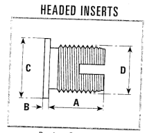 Brass Insert for Plastic